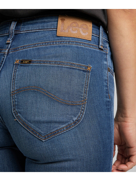 Lee Lee Jeansy L301EMC39 Granatowy Regular Fit