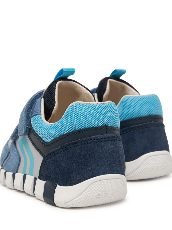 Geox Geox Sneakersy B Iupidoo Boy B3555D 02214 C4S1L Modrá