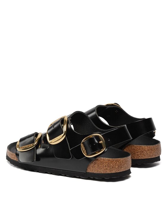 Birkenstock Birkenstock Σανδάλια Milano Big Buckle 1024211 Μαύρο