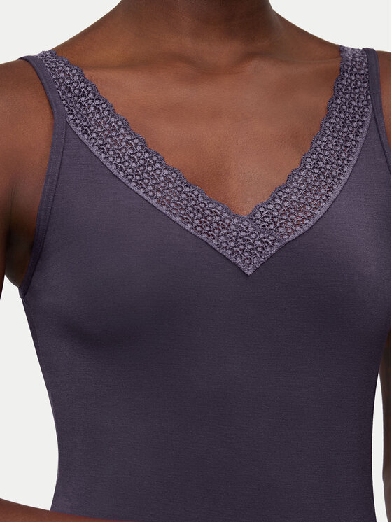 Triumph Triumph Top Feel Of Modal 10221637 Grau Slim Fit