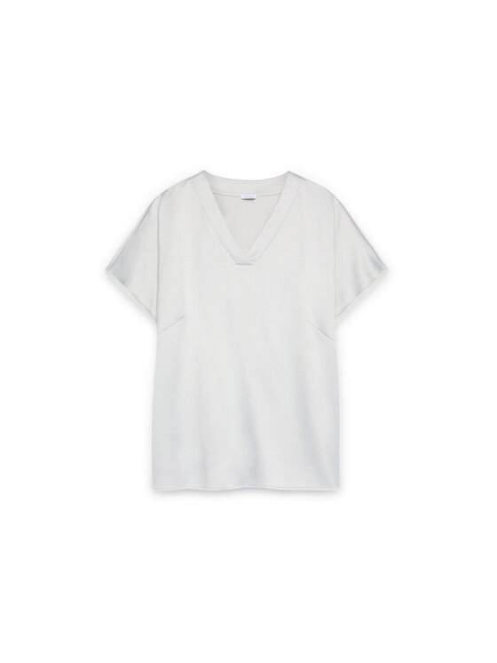 Fiorella Rubino Fiorella Rubino T-Shirt G0D4L009277N003 Szary Boxy Fit