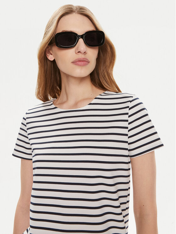 Vero Moda Vero Moda Vsakodnevna obleka Abby 10304718 Bela Regular Fit