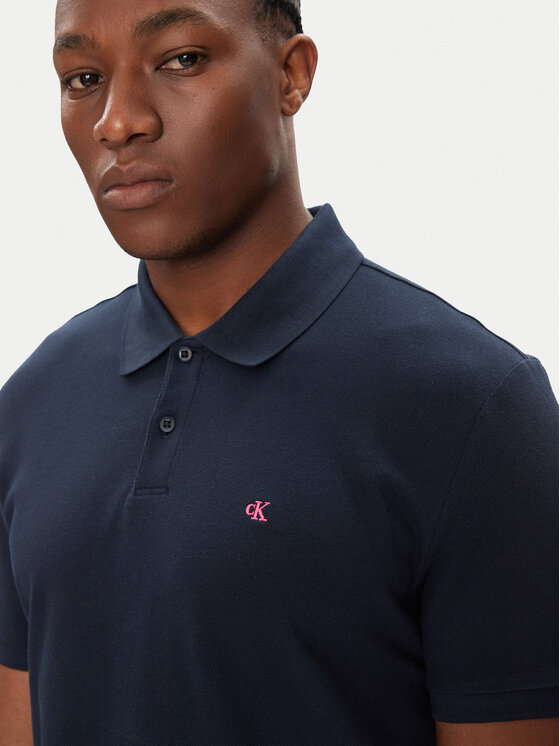 Calvin Klein Jeans Calvin Klein Jeans Поло LV040EM269 Cиній Regular Fit