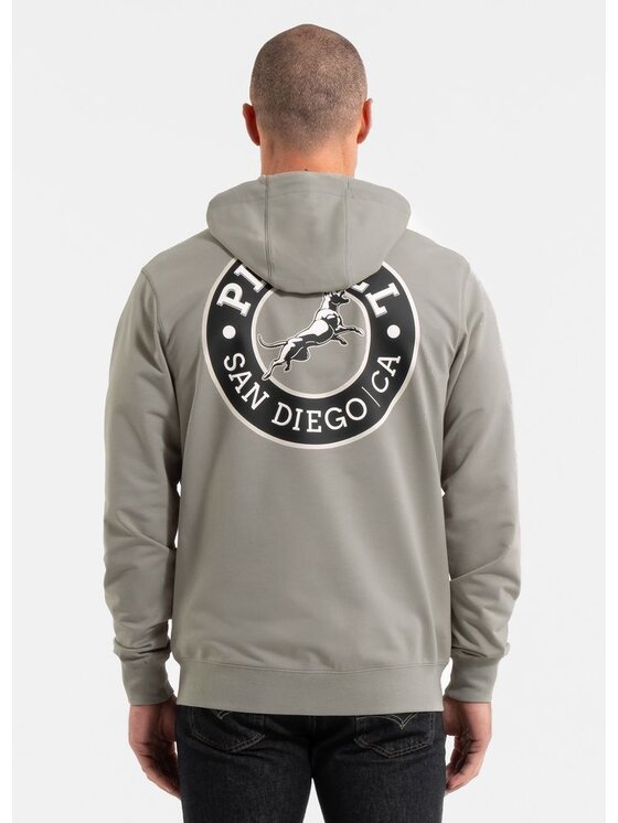 PITBULL PITBULL Bluza SAN DIEGO CA Zielony Regular Fit