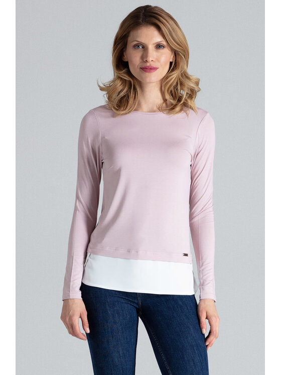FIGL FIGLFIGL Blusa M374 Rosa Regular Fit