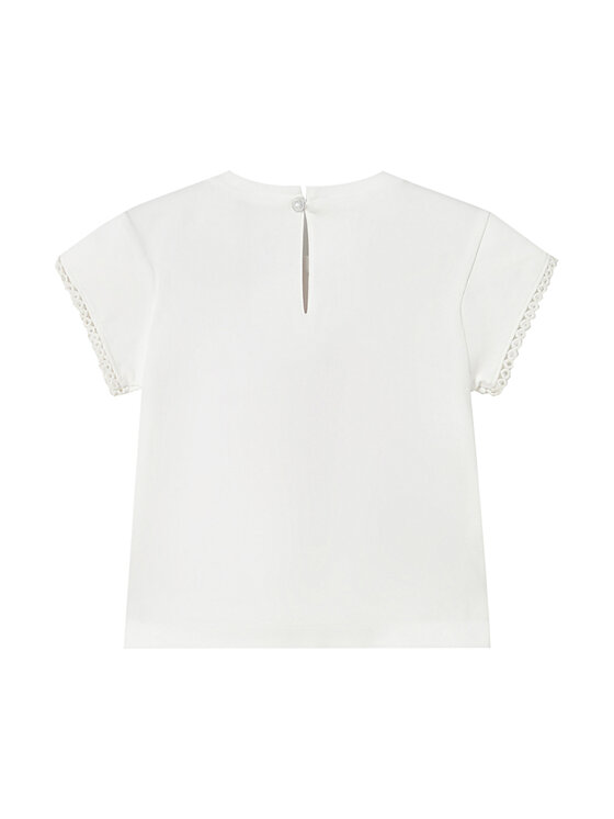 Mayoral Mayoral T-särk 1079 Valge Regular Fit