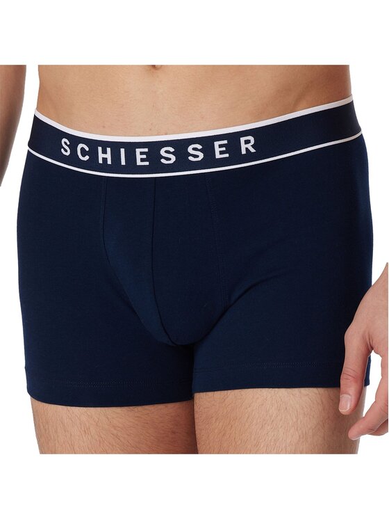SCHIESSER SCHIESSER Bokserki 27294 Czarny