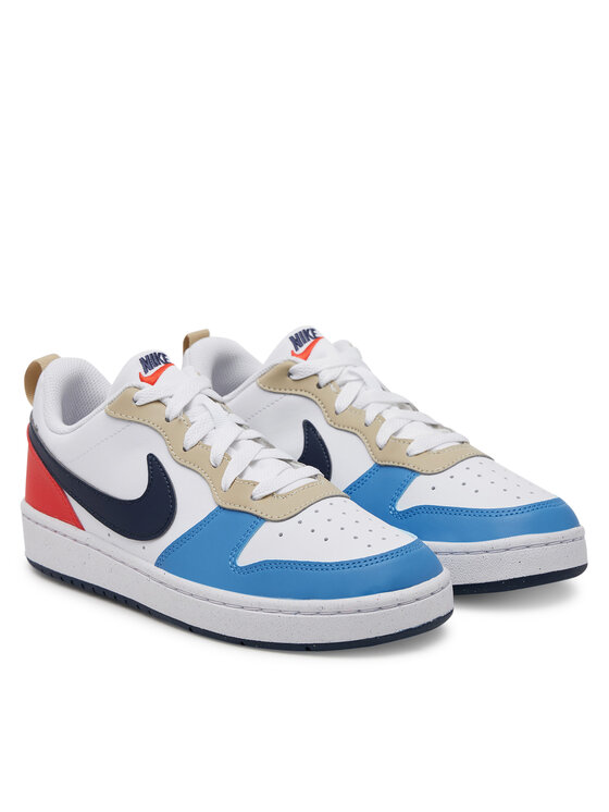 Nike Nike Сникърси Court Borough Low Recraft (GS) DV5456 Бял