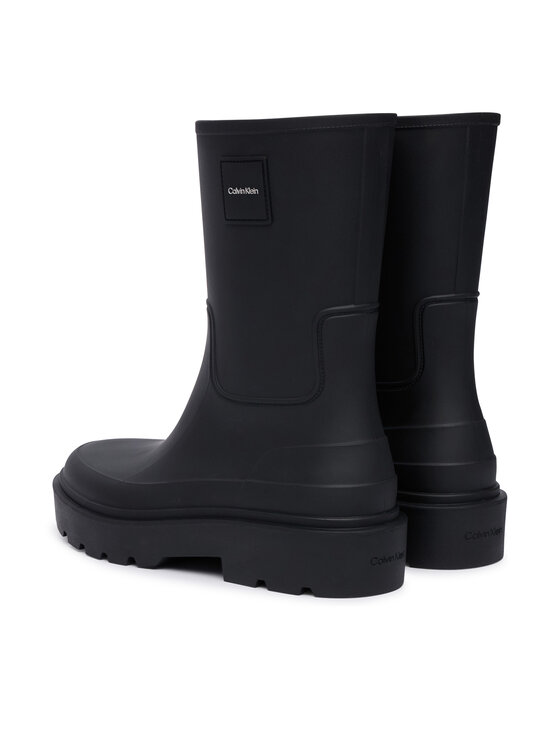 Calvin Klein Calvin Klein Gumijasti škornji Combat Rain Boot HM0HM02243 Črna