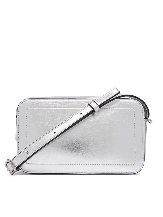 Calvin Klein Calvin Klein Τσάντα Bold Ck Outline Mtl Camera Bag LV04F3896G Ασημί