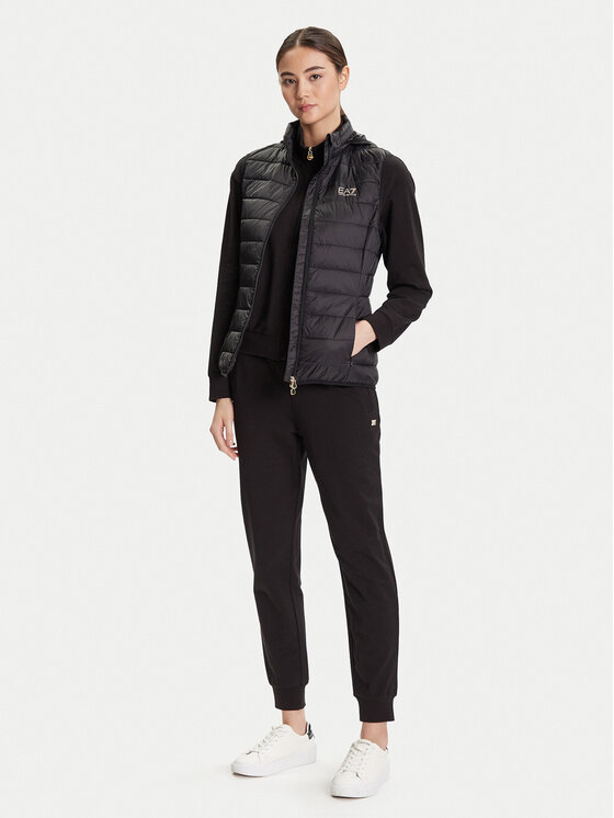 EA7 Emporio Armani EA7 Emporio Armani Športová vesta 7W000472 AF12477 UC001 Čierna Slim Fit