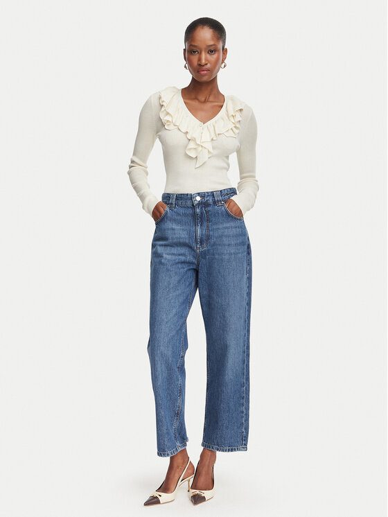 Marella Marella Džinsai Tomboy 2623186054 Mėlyna Straight Fit