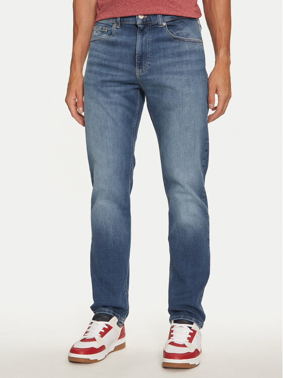 Tommy Jeans Blugi Ryan DM0DM21054 Bleumarin Straight Fit