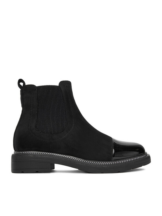 DeeZee DeeZee Kotníková obuv s elastickým prvkem HX24028-1 Černá