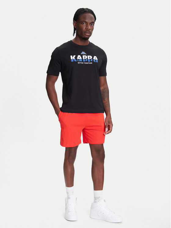 Kappa Kappa Pantaloni scurți sport Logo Korpo Cabas 303HZE0 Roșu Regular Fit