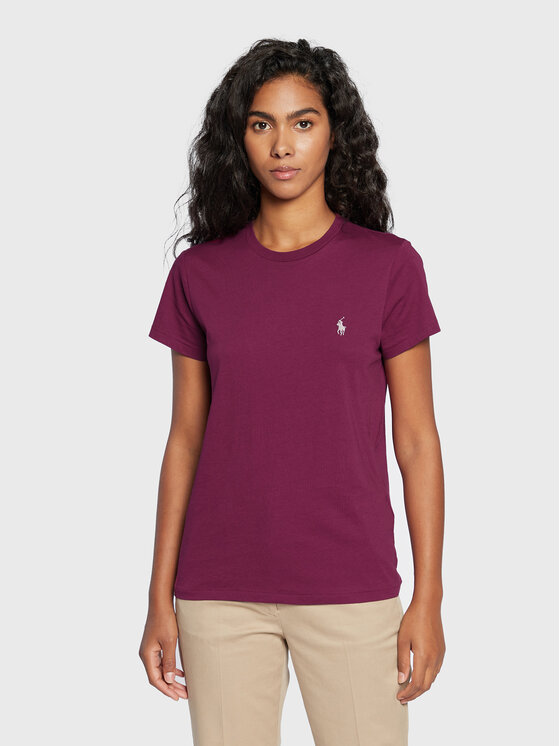 Polo bordeaux ralph lauren sale