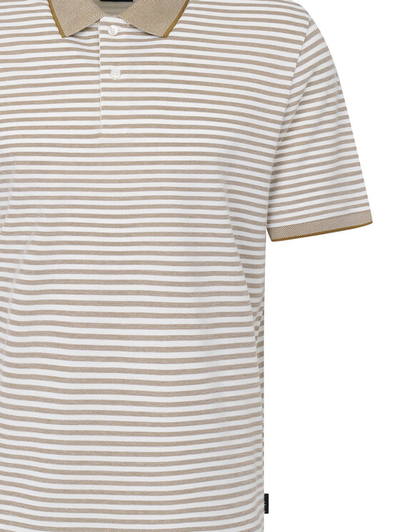 Bugatti Bugatti Tricou polo 8150-75092C Bej Regular Fit