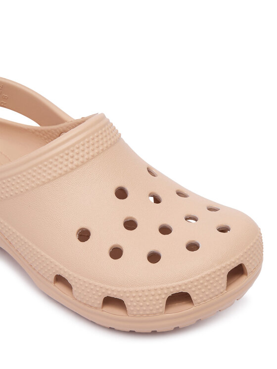 Crocs Crocs Чехли Classic Metallic Buckle Clog K 214228 Бежов