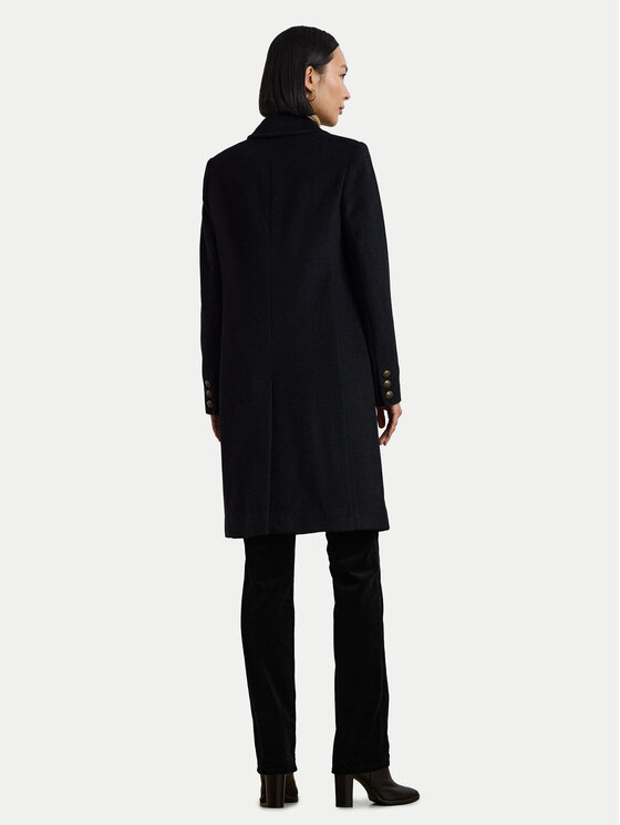 LAUREN RALPH LAUREN LAUREN RALPH LAUREN Wollmantel 297958509001 Schwarz Regular Fit