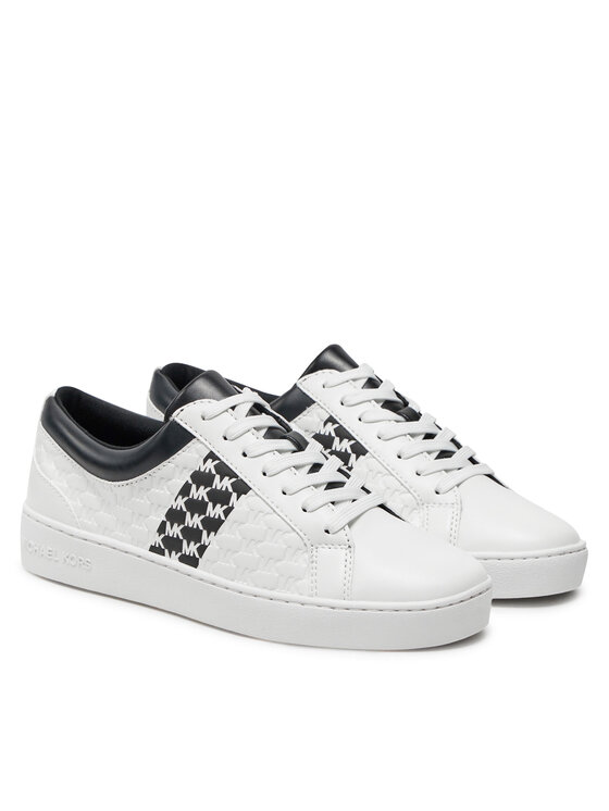 MICHAEL Michael Kors MICHAEL Michael Kors Tossud Juno Stripe Lace Up 43T4JUFSAL Valge