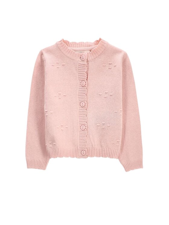 Coccodrillo Coccodrillo Sweter ZC6172201MGN-033 Różowy Regular Fit
