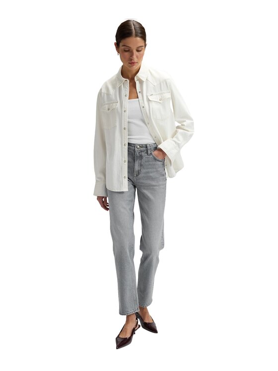 Lee Lee Jeansy 112378909 Szary Slim Fit