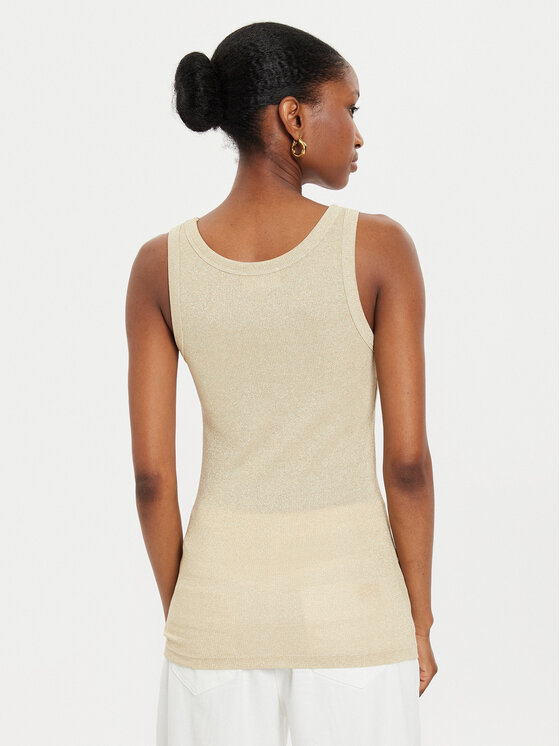 ViCOLO ViCOLO Top UB0009 Goldfarben Regular Fit