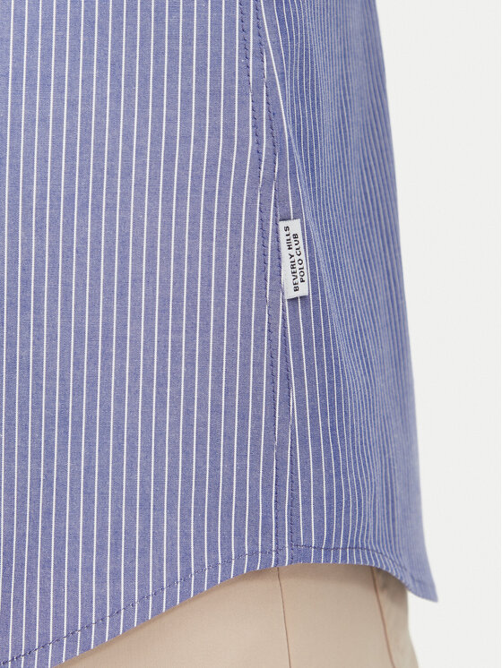 Beverly Hills Polo Club Beverly Hills Polo Club Hemd P-SS26W-SH0005 Blau Regular Fit