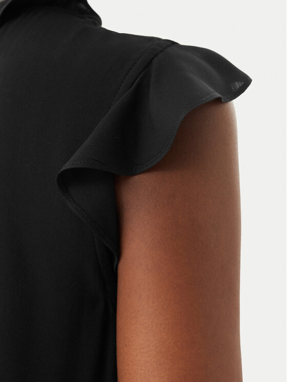 Vero Moda Vero Moda Rochie de zi Alba 10342656 Negru Regular Fit