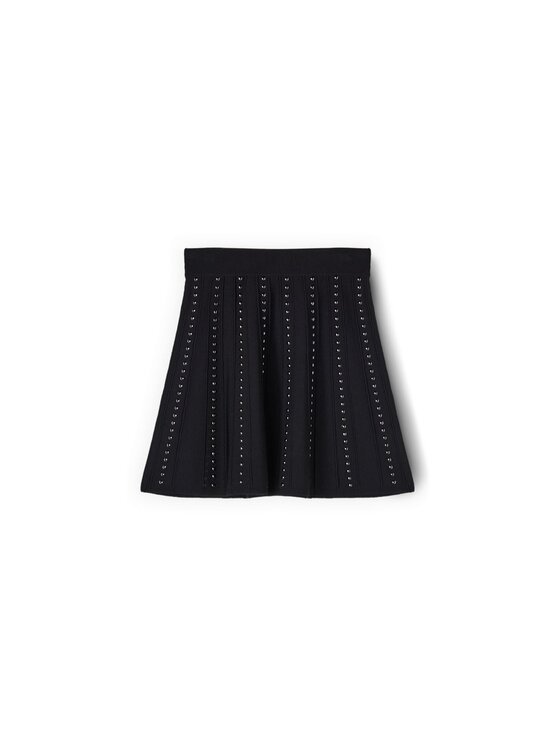 Motivi Motivi Spódnica mini 1664W000683N033 Czarny A-Line Fit