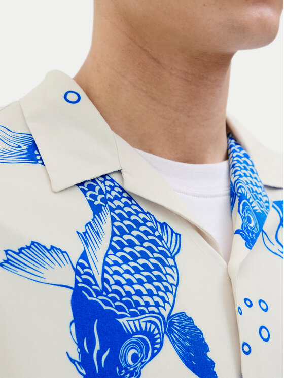 Jack&Jones Jack&Jones Košeľa Jeff 12268465 Modrá Relaxed Fit