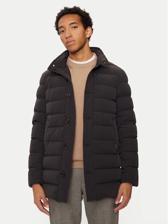 Hetregó Hetregó Giubbotto piumino Urban 8N431 Nero Regular Fit
