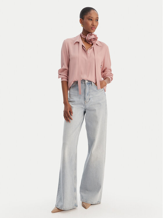 Marella Marella Πουκάμισο Calca 2613111061 Ροζ Regular Fit