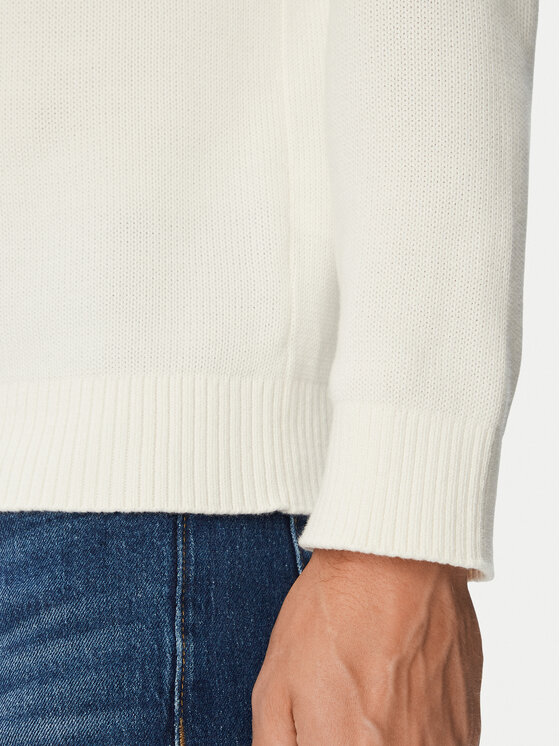 Tommy Jeans Tommy Jeans Πουλόβερ DM0DM21787 Κρεμ Regular Fit