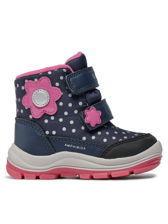 Geox Geox Sniego batai B Flanfil Girl B Abx B363WB 0MNBC C4268 M Tamsiai mėlyna