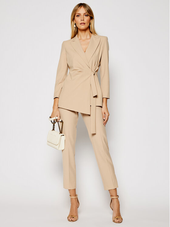 Marella Marella Chinos kelnes Film 31311411 Smėlio Regular Fit