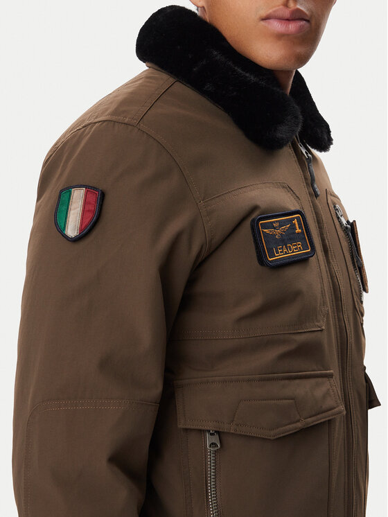 Aeronautica Militare Aeronautica Militare Μπουφάν χειμωνιάτικο 262AB3108UCT03151 Καφέ Regular Fit