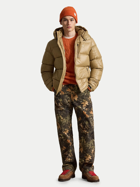 Polo Ralph Lauren Polo Ralph Lauren Kurtka puchowa 710968281501 Beżowy ciemny Regular Fit