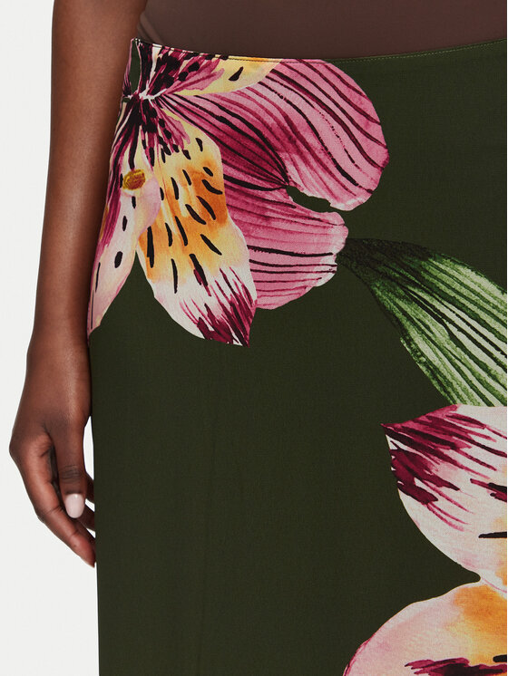 Vero Moda Vero Moda Maksi sijonas Ismene 10351432 Žalia Regular Fit