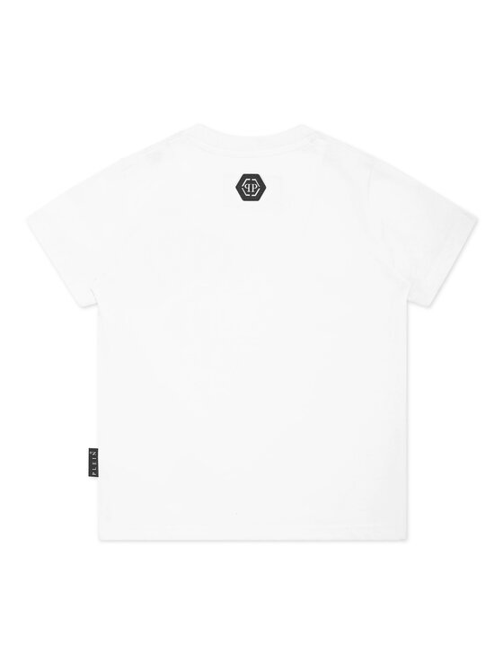 PHILIPP PLEIN PHILIPP PLEIN T-Shirt 28261 Biały Regular Fit