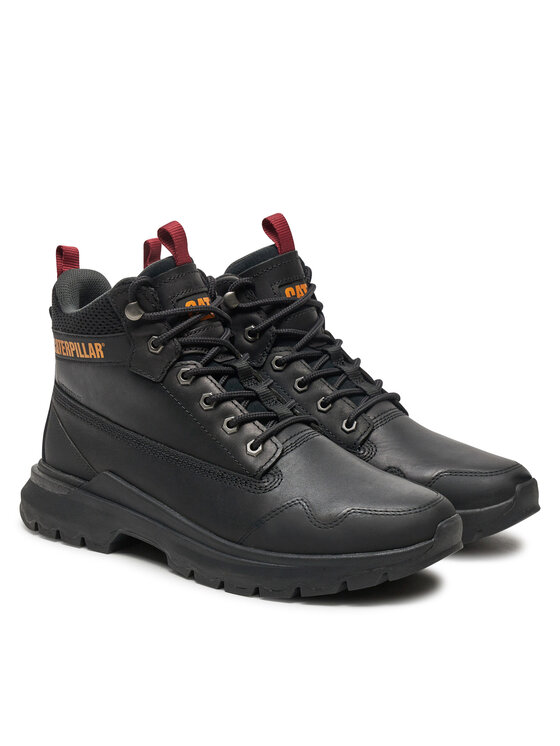 Mens black caterpillar boots best sale
