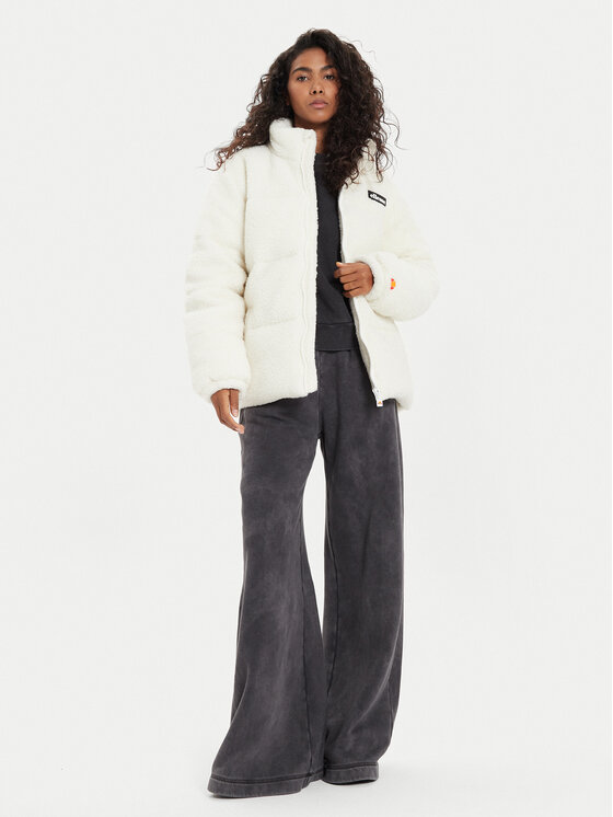 Ellesse Ellesse Kurtka zimowa Berghutte SGX20918 Écru Regular Fit