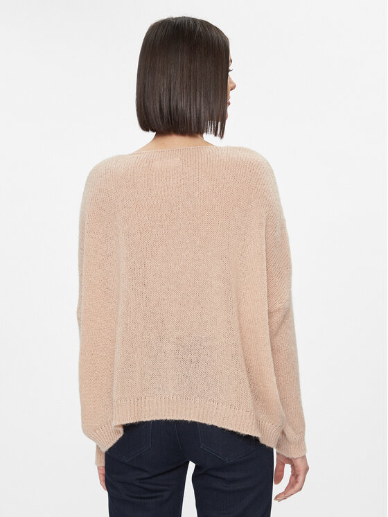 Kontatto Kontatto Sweater 3M1200 Bézs Oversize
