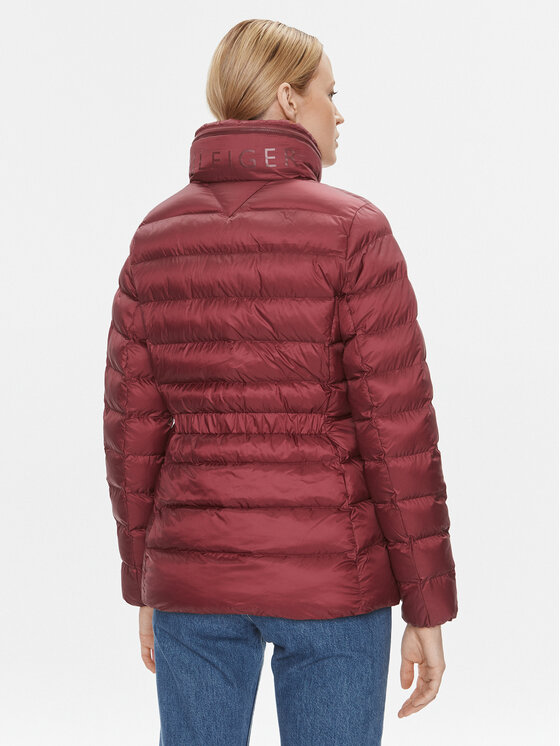 Tommy Hilfiger Tommy Hilfiger Zimska jakna WW0WW39581 Tamnocrvena Regular Fit