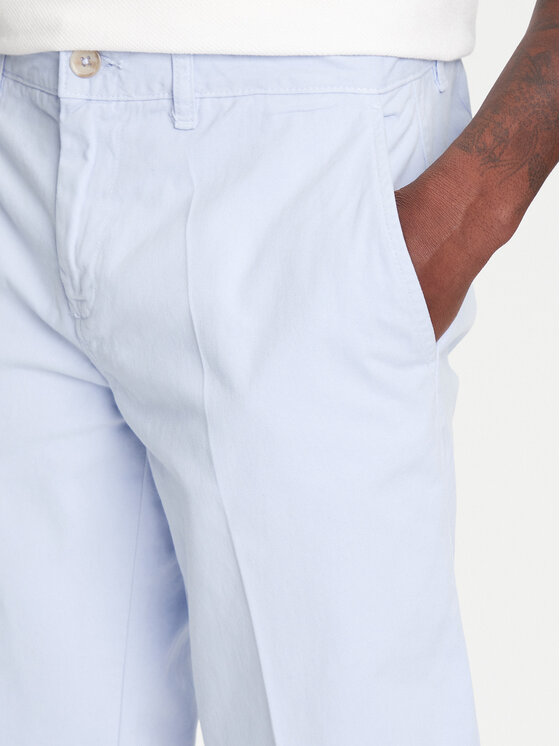 Robe di Kappa Robe di Kappa Szorty materiałowe Oris 600BTI0 Błękitny Slim Fit