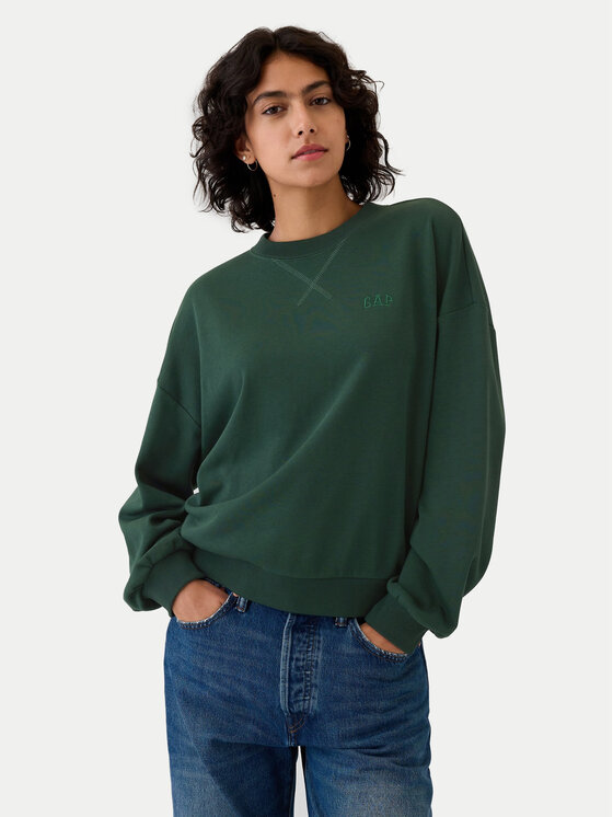 Gap Gap Світшот 476351-08 Зелений Regular Fit