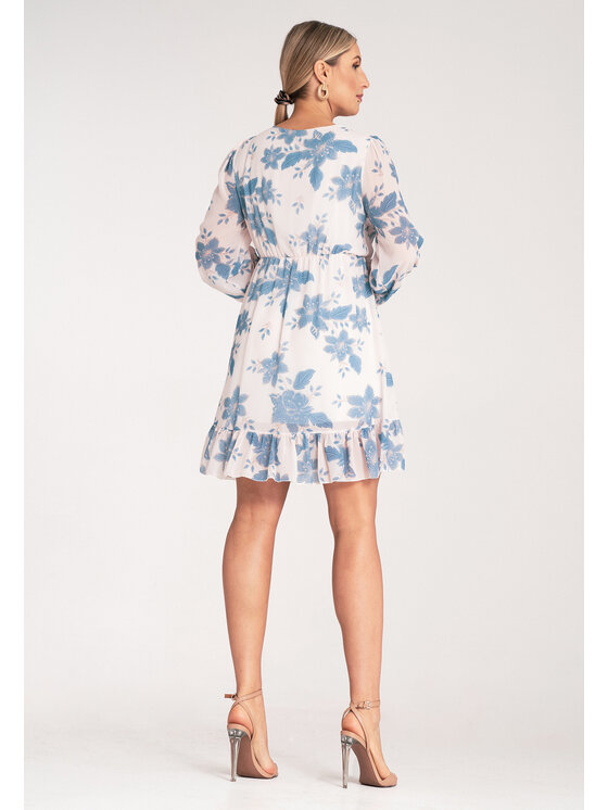 FIGL FIGL Abito da cocktail M1162 Blu Flared Fit
