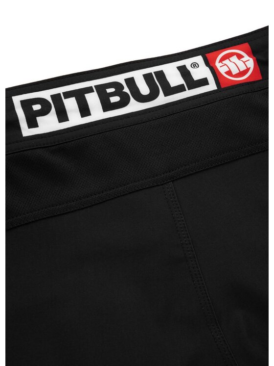 PITBULL PITBULL Szorty sportowe Spodenki treningowe Performance Pro plus ADCC XXL Czarny Regular Fit