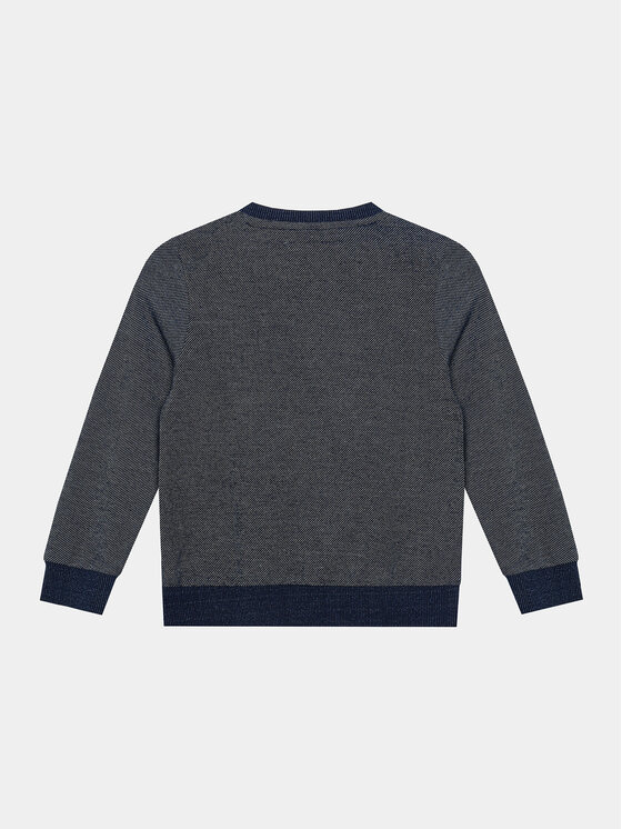 Guess Guess Sweatshirt N3BQ04 KBYT0 Dunkelblau Regular Fit