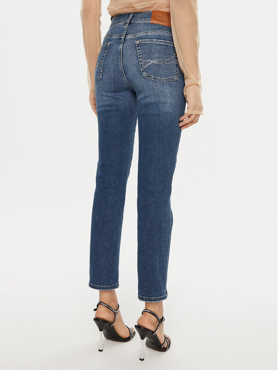 Liu Jo Liu Jo Teksad UF4066 DS615 Sinine Skinny Fit